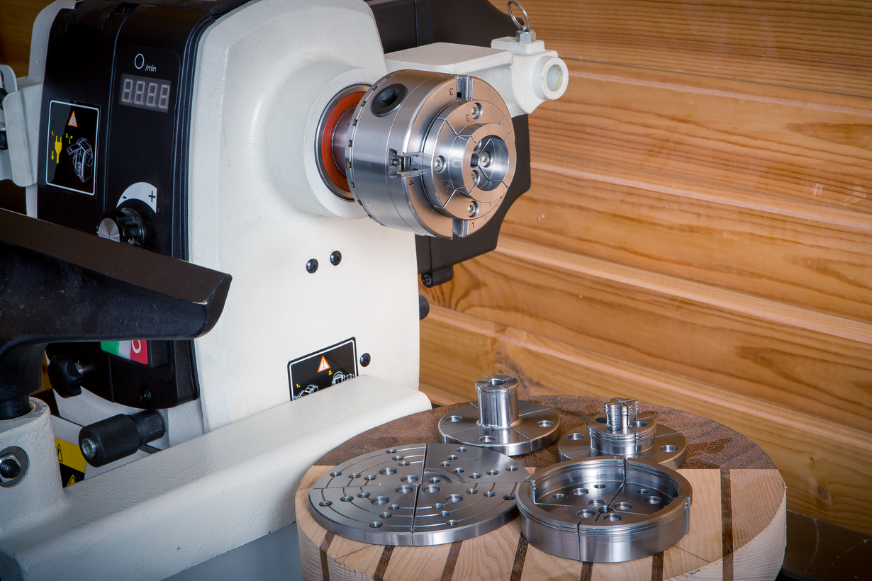 CK-3.75Z/S1 95мм 4-х кулачковый токарный патрон по дереву в наборе (JET Дисконт) - (Демозал Москва)