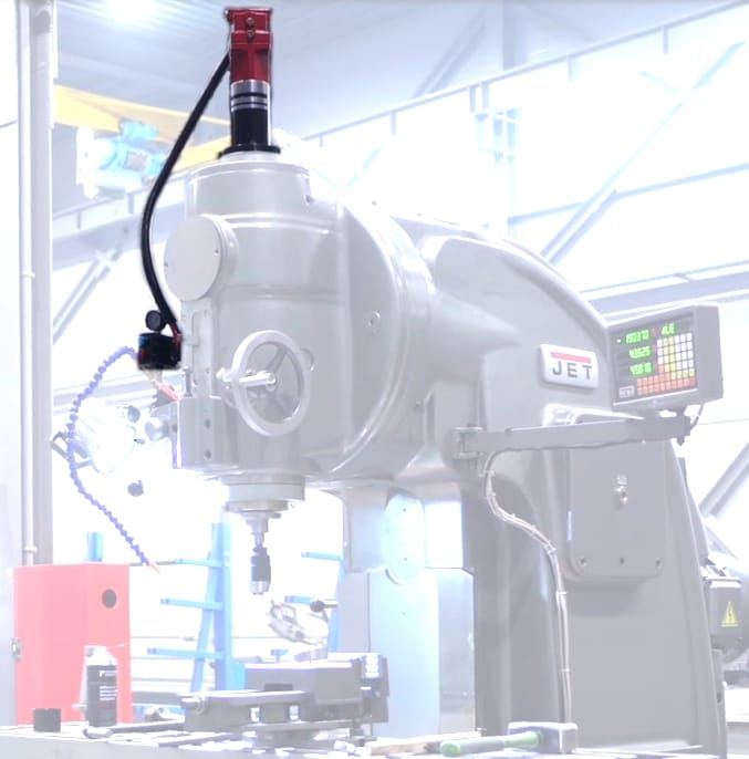 Пневматическая зажимная тяга для ISO40